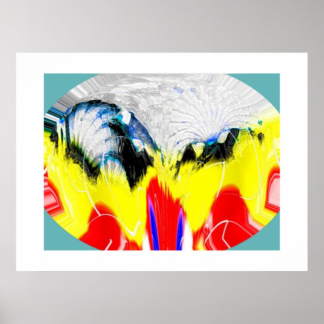 Feuer und Schmelzeis Poster (Vorne)