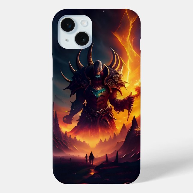 Feuer- und Schwefel-Landschaft 2 Case-Mate iPhone Hülle (Rückseite)