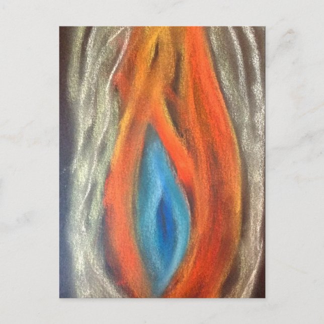 Feuer und Wasser Postkarte (Vorderseite)