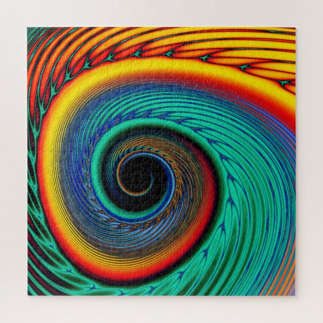 Feuer- und Wasserbegegnung Puzzle (Vertikal)