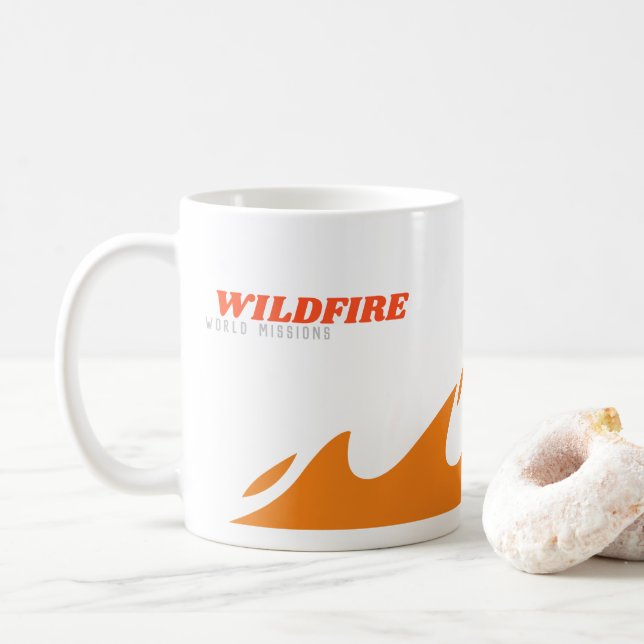FEUER VERBREITEN KAFFEETASSE (Mit Donut)