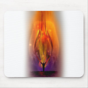 "Feuer vom Himmel " Mousepad