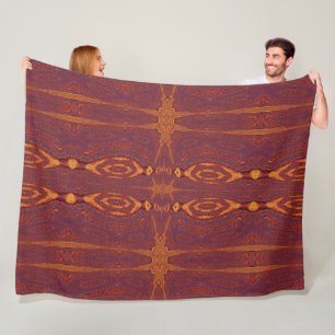 Feuer von Itzpapalotl 100 Fleecedecke