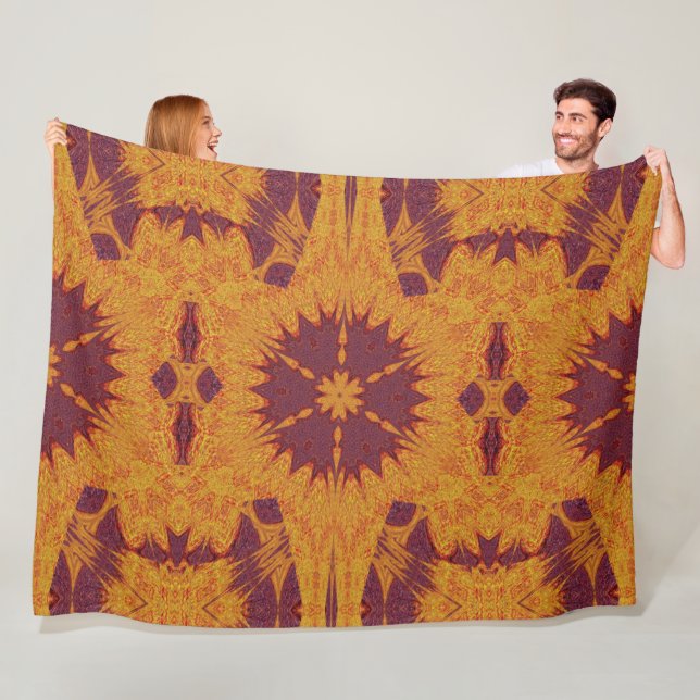 Feuer von Itzpapalotl 145 Fleecedecke (Beispiel)