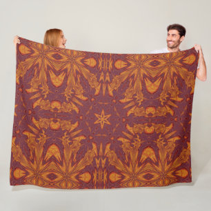 Feuer von Itzpapalotl 76 Fleecedecke
