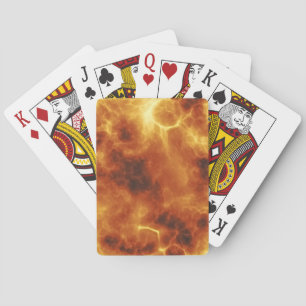 Feuer Zazzle_Growshop. Spielkarten