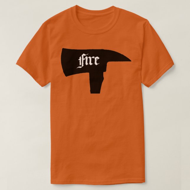 Feuerabteilung Ax Fire Classic TShirt (Design vorne)