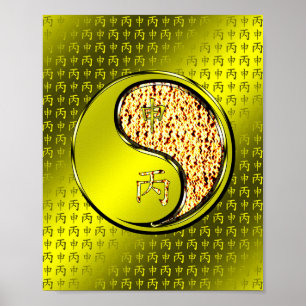 Feueraffe Poster