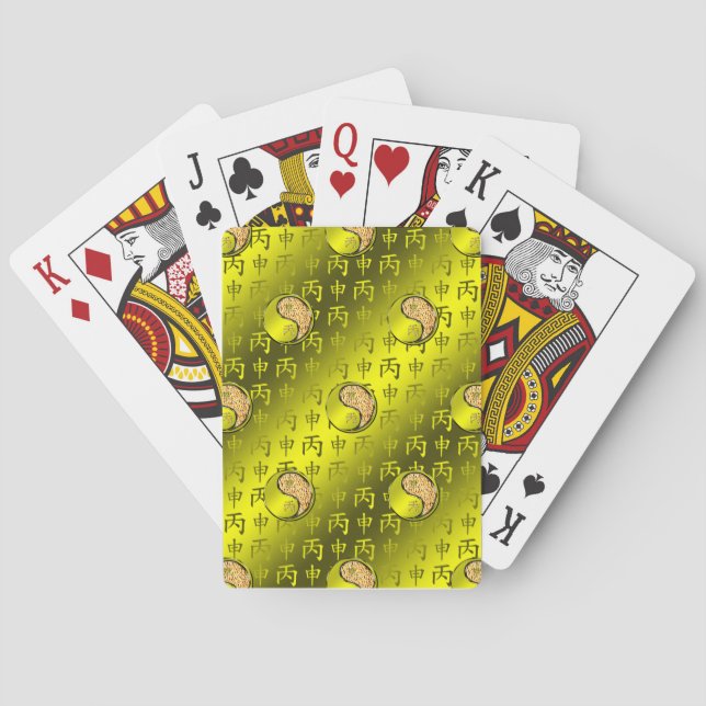 Feueraffe Spielkarten (Rückseite)