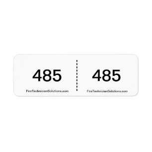 Feueralarm-Etikett- 485