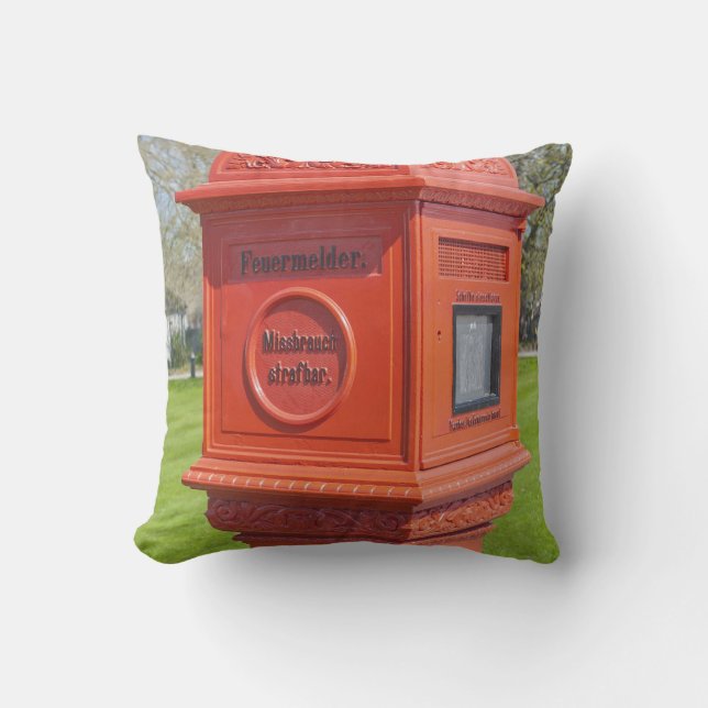 Feueralarm Kissen (Vorderseite)