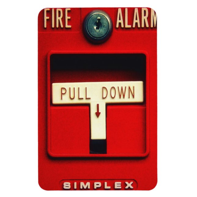 Feueralarm Magnet (Vertikal)