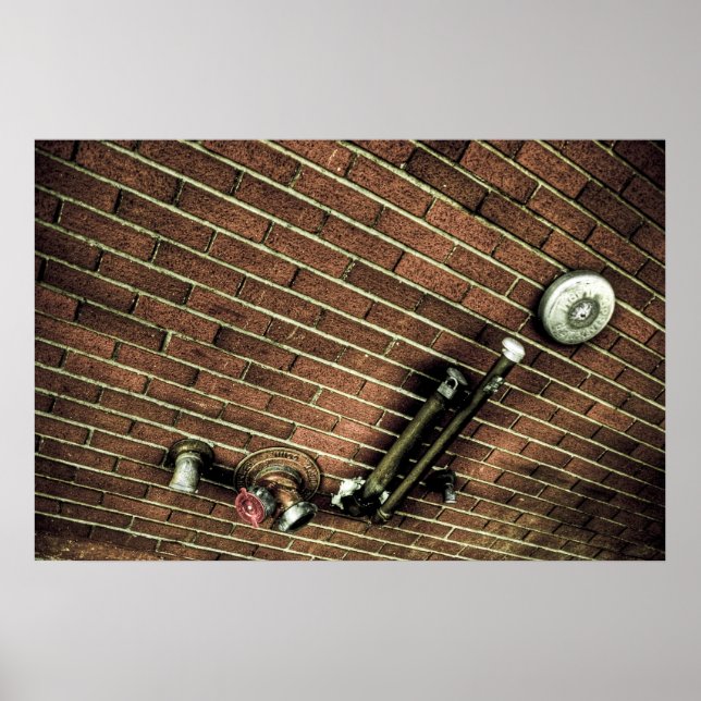 Feueralarm Poster (Vorne)