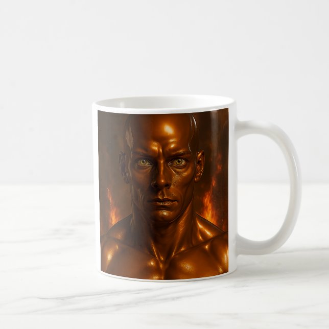 Feuerandroide Kaffeetasse (Rechts)