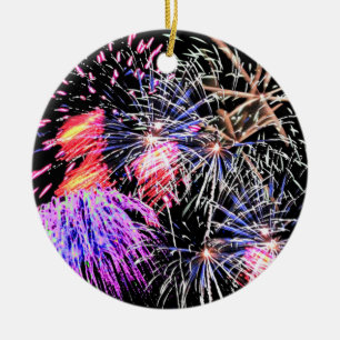 Feueranzeige Keramikornament