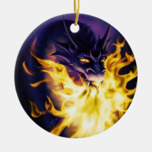 Feueratem Keramik Ornament