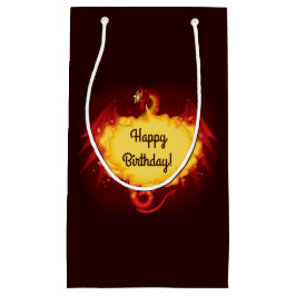 Feueratmung Dragon Kleine Geschenktasche Geschenktüte