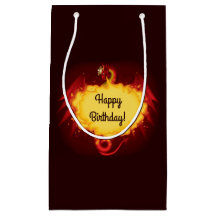 Feueratmung Dragon Kleine Geschenktasche