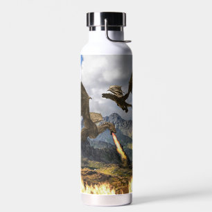 Feueratmung Dragon Wyvern Trinkflasche