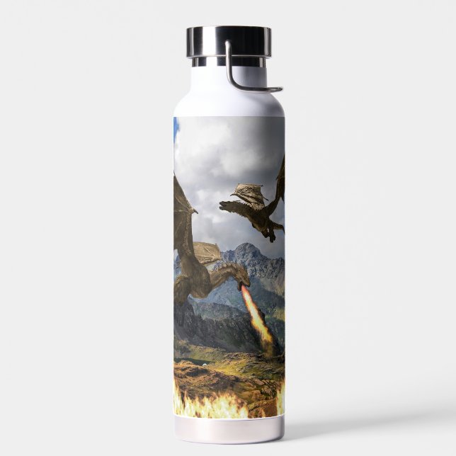 Feueratmung Dragon Wyvern Trinkflasche (Links)