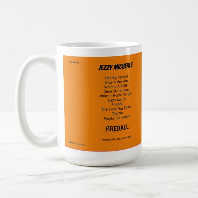 Feuerball-Album-Kaffee-Tasse Kaffeetasse (Links)