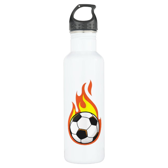 Feuerball Edelstahlflasche (Vorderseite)