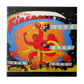 Feuerball Flipper Fliese