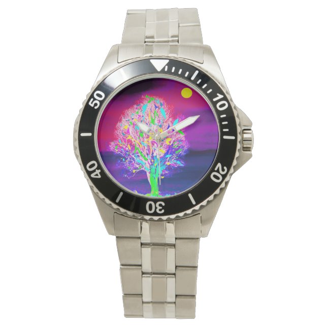 Feuerbaum Armbanduhr (Vorderseite)