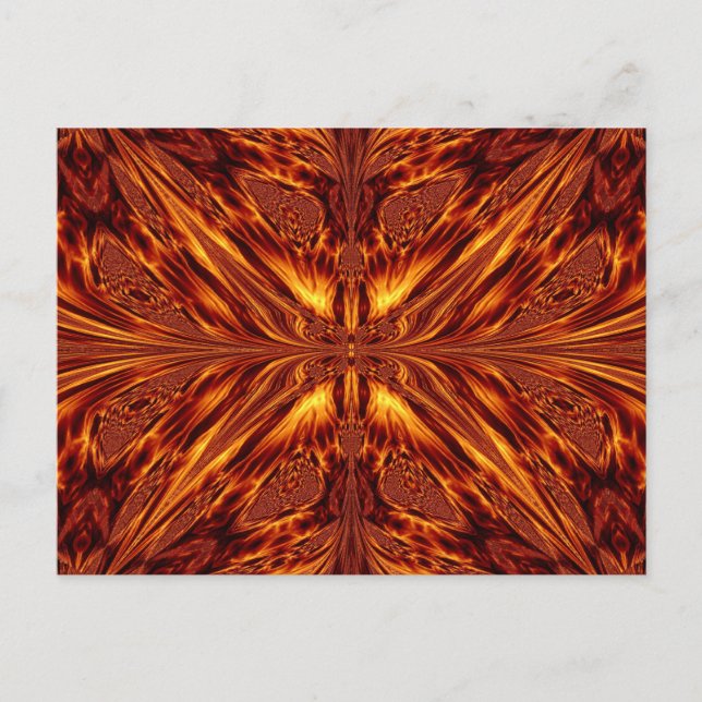 Feuerbombe Postkarte (Vorderseite)
