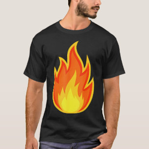 Feuerbrand Shirt Erwachsene Kinder Frauen Feuer Fl