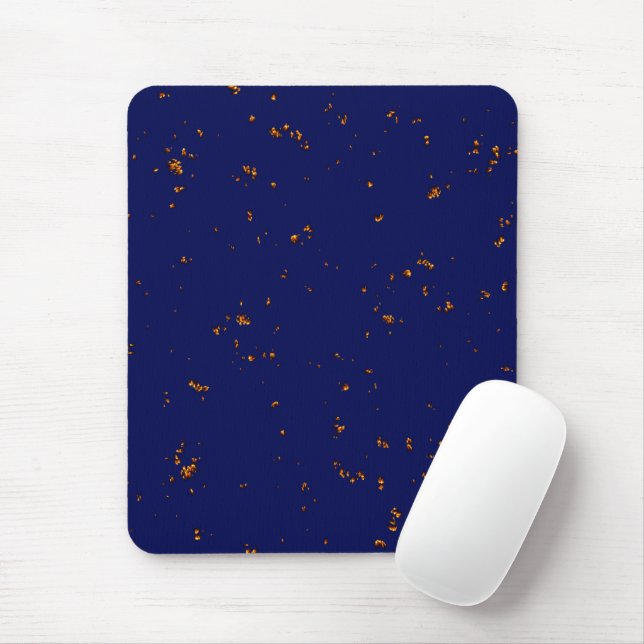 Feuerbrand überlagert Foto Bonfire Ashes Blue Mousepad (Mit Mouse)