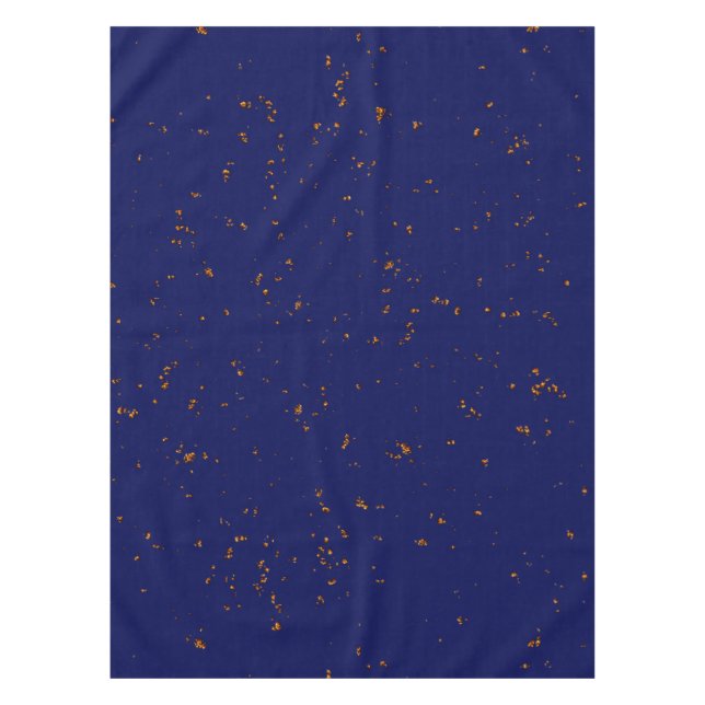 Feuerbrand überlagert Foto Bonfire Ashes Blue Tischdecke (Vorderseite)