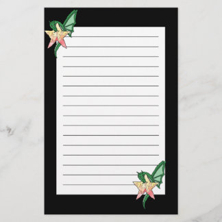 Feuerdrache Briefpapier