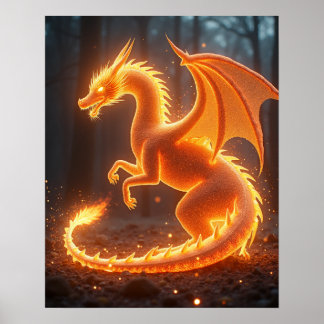 Feuerdrache Poster