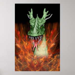 Feuerdrache Poster