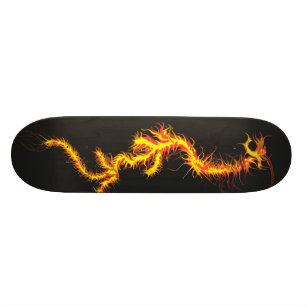 Feuerdrache Skateboard