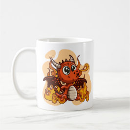 Feuerdrache-Tasse Kaffeetasse