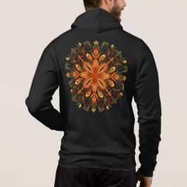 Feuerelement Flamme Mandala Magie Fantasie Hoodie