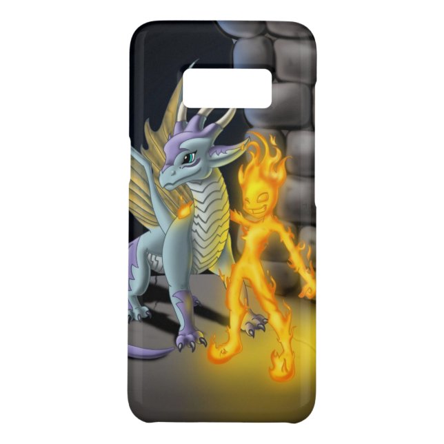 Feuerelement und Drache Case-Mate Samsung Galaxy Hülle (Rückseite)