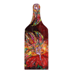 FEUERFAIRE IN ROTER FANTASIE SCHNEIDEBRETT