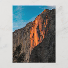 Feuerfall Postkarte
