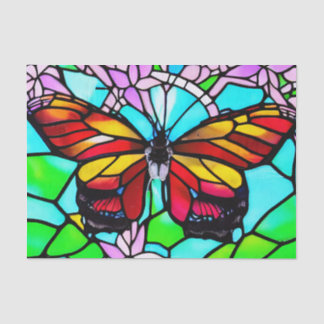 Feuerfarben Moth Butterfly Decoupage Seidenpapier
