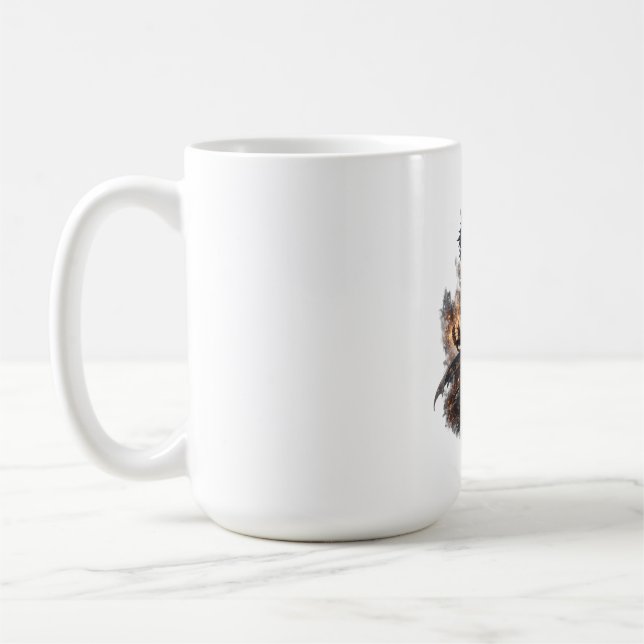 Feuerfaust-Held Kaffeetasse (Links)