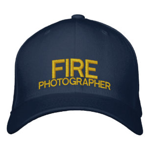 Feuerfotograf Baseballhut Bestickte Baseballkappe