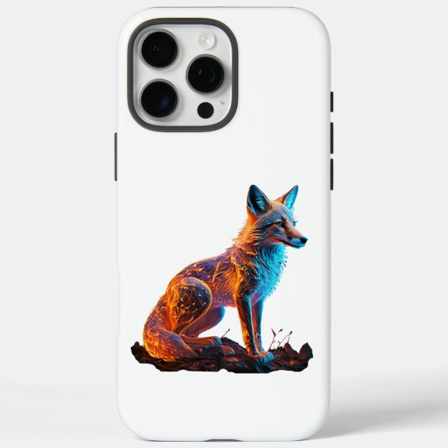Feuerfrost-Fox Case-Mate iPhone Hülle (Rückseite)