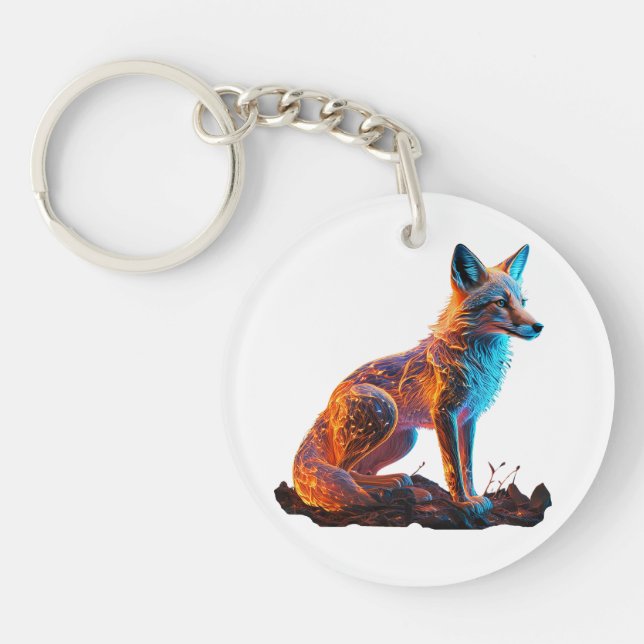 Feuerfrost-Fox Schlüsselanhänger (Vorderseite)