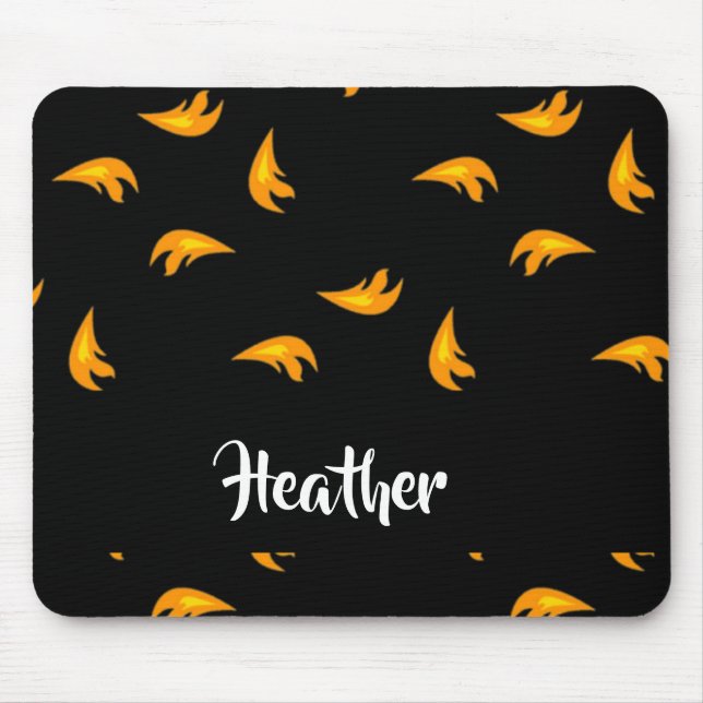Feuerfunkmuster Mousepad (Vorne)