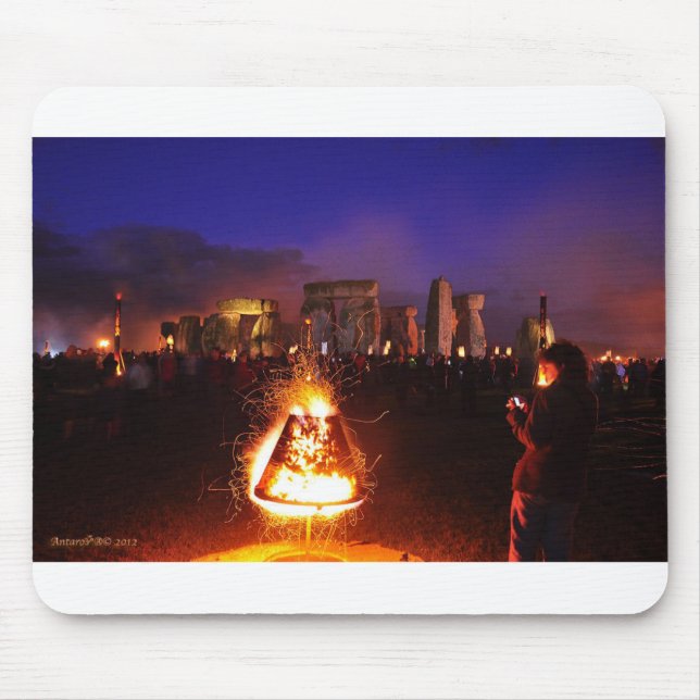 Feuergarten Mousepad (Vorne)