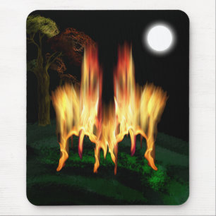 Feuergefahr Mousepad
