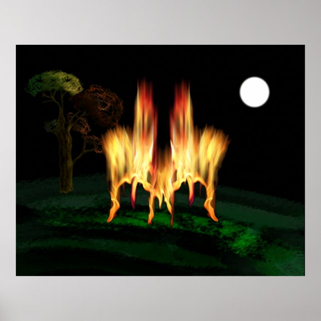 Feuergefahr Poster (Vorne)